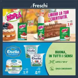Volantino Deco Iperstore Pagina 15: Robiola Osella Leggera €0,99, Osella Caprini di latte vaccino €1,59