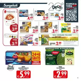 Volantino Deco Iperstore Pagina 23: FROSTA MERLUZZO CROCCANTE CLASSICO €2,89, FROSTA SPICY NUGGETS €3,49