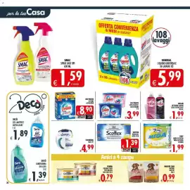Volantino Deco Iperstore Pagina 33: FOXY CARTA DA CUCINA MEGA DECORATA €1,99, Bio Presto POWER CAPS Total €3,99