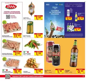 Volantino Eurospar Pagina 5: Fresco Mais €1,99, Peperoni Frigitelli €1,99