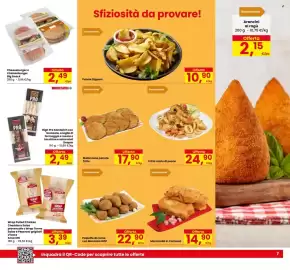 Volantino Eurospar Pagina 7: Fritto misto di pesce €24,90, Mozzarella in Carrozza €14,90