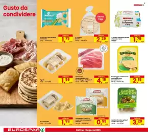 Volantino Eurospar Pagina 8: Prosciutto di San Daniele DOP Re Nel Regno dei Sapori €4,19