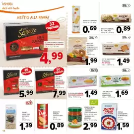 Volantino Todis Pagina 14: Biscotti integrali con gocce di cioccolato e arancia €1,99, Biscotti Cereali alla Frutta €0,89