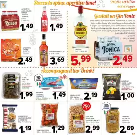 Volantino Todis Pagina 17: Fiorentini Snick Snack Peanut Butter €1,19, CHIPS LIPS Hot Rice Crackers €1,29