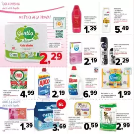 Volantino Todis Pagina 18: Gently carta cucina €1,99, Dixan Liquido Classico Color €6,99