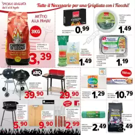Volantino Todis Pagina 4: Home bicchieri trasparenti compostabili €1,49, Home Piatti FONDI €1,49