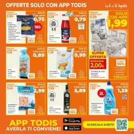 Volantino Todis Pagina 5: Polpa di pomodoro €0,79, PANE AL GRANO DURO €0,89