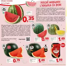 Volantino Todis Pagina 6: AMORE A PRIMA FETTA €1,99, Anguria Perla Nera €1,49