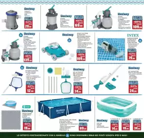 Volantino Happy Casa Pagina 12: Bestway POMPA DI FILTRAGGIO A SABBIA PER PISCINA FLOW CLEAR 280W €139,99