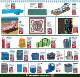 Volantino Happy Casa Pagina 16: ZAINO TERMICO €11,99, Iper maxi TELO MARE €6,99