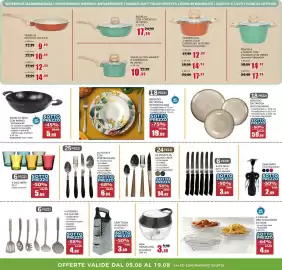 Volantino Happy Casa Pagina 20: 6 coltelli €3,99, GRATTUGIA IN ACCIAIO €3,99