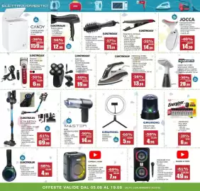Volantino Happy Casa Pagina 29: DICTROLUX PHON 2100W €12,99, Energizer Pila Max €6,99