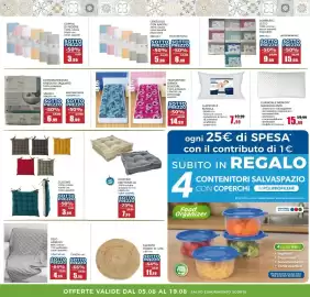 Volantino Happy Casa Pagina 32: Coppia di federe AMO €3,99, Telo arredo €4,99