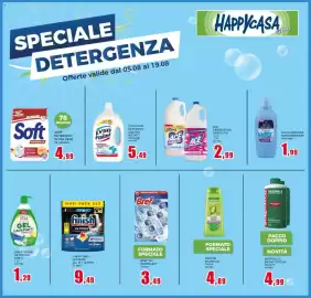 Volantino Happy Casa Pagina 33: LYSOFORM DETERSIVO IGIENIZZANTE CLASSICO €5,49, ACE CANDEGGINA €2,99
