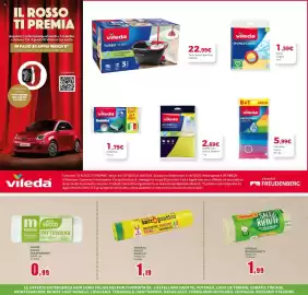 Volantino Happy Casa Pagina 35: Vileda Microfibre Colors €5,99, Vileda Sponge Cloth €1,59