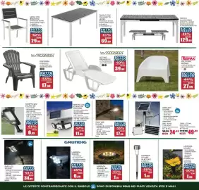 Volantino Happy Casa Pagina 6: TOOMAX POLTRONA MATERA €27,99, PROGARDEN POLTRONA DOLOMITI €17,99