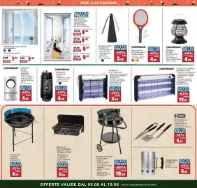 Volantino Happy Casa Pagina 8: Zanzariera con velcro €1,99, Dictrolux Mosquito LED 5W €4,99