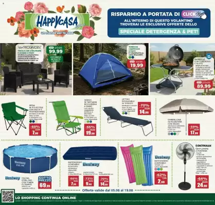 Happy Casa (valido fino al 19-08)