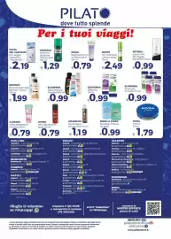 Volantino Pilato Pagina 8: Biopoint Minisize shampoo delicato 5 azioni €1,99, Clinians Latte detergente €0,79