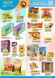 Volantino Mix Markt Pagina 3: Cuscinetti cereali +latte "Milk Pillows" START! €1,30, Taralli "Kievskie" €1,30