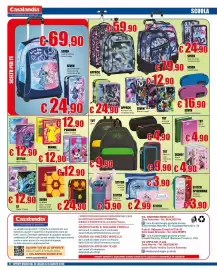 Volantino Casalandia Pagina 12: STITCH SPIDERMAN Astuccio tombolino €3,90, AP PACK €24,90