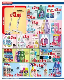 Volantino Casalandia Pagina 4: Dual Power Sgrassatore €1,29, Svelto Titanium Detersivo piatti €1,99