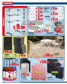 Volantino Casalandia Pagina 6: POUF €4,90, MINI TROLLEY €12,90