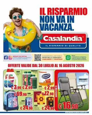 Casalandia (valido fino al 16-08)