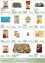 Volantino Sugros Pagina 16: TRE MARIE BISCOTTI FROLLA CON GOCCE DI CIOCCOLATO €1,58, Pavesi Gocciole Extra Dark €2,09
