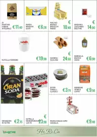Volantino Sugros Pagina 32: NUTELLA FERRERO €19,98, BORBONE NOBILE CAFFE' €9,58