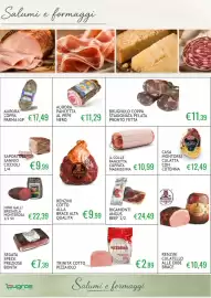 Volantino Sugros Pagina 4: NINO GALLI BRESAOLA MONTEROSA €22,39, IL COLLE PANCETTA COPPATA MAGRISSIMA €10,99