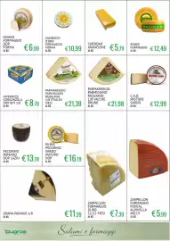 Volantino Sugros Pagina 8: Parmareggio Parmigiano Reggiano €21,98, Parmareggio Parmigiano Reggiano €21,39