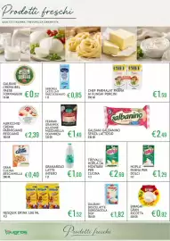 Volantino Sugros Pagina 9: Arborea Latte UHT Parz.Scremato €0,85, GRANAROLO LATTE INTERO €1,00