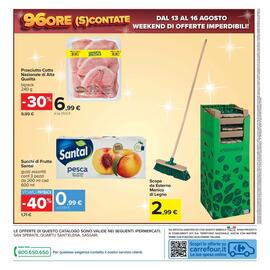 Volantino Carrefour Iper Pagina 42: Prosciutto Cotto Nazionale di Alta Qualità Beretta €6,99