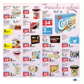 Volantino Carrefour Iper Pagina 19: Mini Stecchi Gruvi Sammontana €3,39, Nuii Caramello €4,29