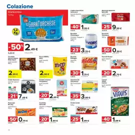 Volantino Carrefour Iper Pagina 20: Tavolette senza lattosio Ritter Sport €2,39, Kinder Cards €1,99