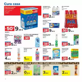 Volantino Carrefour Iper Pagina 30: Spuma di Sciampagna Lavatrice Marsiglia €8,99, Detergente Spray Infinite Clean Cif €3,19