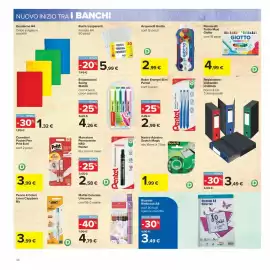 Volantino Carrefour Iper Pagina 34: Nastro Adesivo Scotch Magic €1,99, Roller Energel Slim Pentel €2,99