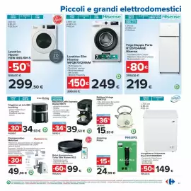Volantino Carrefour Iper Pagina 37: Robot Aspirapolvere Turbo Slim Hoover HG2 €99,00