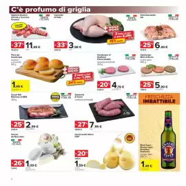 Volantino Carrefour Iper Pagina 8: Spiedino Rustico di Pollo e Tacchino Amadori €11,99, Cosciotto di Pollo €3,98