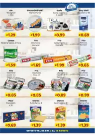 Volantino Le Bolle di Giù Giù Pagina 4: Ale Tovaglioli €1,29, Scala Carta Cucina €0,99