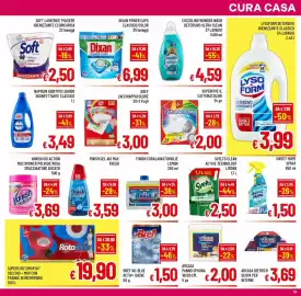 Volantino Famila Market Pagina 15: Finish Curalavastoviglie Lemon €3,00, Dixan Power Caps Classico €6,99