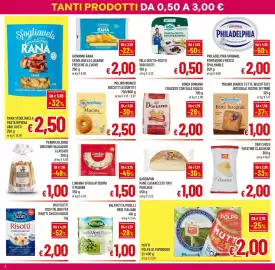 Volantino Famila Market Pagina 2: Doriano cracker con sale iodato €2,00, SAN CARLO PATATINE CLASSICHE €2,00