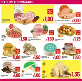 Volantino Famila Market Pagina 6: PETTO DI POLLO SENZA ANTIBIOTICI €2,00, CILIEGINE AFFUMICATE €1,25