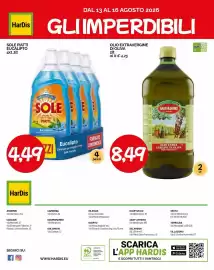 Volantino Hardis Pagina 16: Sole Piatti Eucalipto €4,49, OLIO EXTRA VERGINE DI OLIVA SALVADORI €8,49