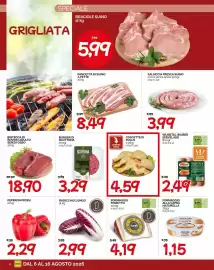 Volantino Hardis Pagina 2: Formaggio Fioretto Sepi €4,19, BISTECCA DI BOVINO ADULTO SENZA OSSO €18,90