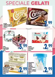 Volantino DEM Pagina 7: Yogurteria Frozen Yogurt €2,99, Kinder Cioccolato Ice Cream €2,99