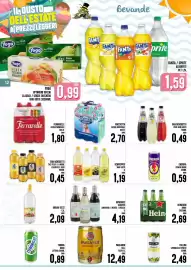 Volantino Al Discount Pagina 12: Schweppes €1,19, San Benedetto Thè Pesca / Limone Classico e Zero €0,45