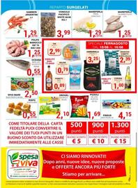 Volantino Supermercati Spesa Mia Pagina 8: OroGel Scarola €2,10, MAREPERLA TRONCI DI BACCALÀ €1,29