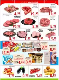 Volantino Supermercati Spesa Mia Pagina 3: MACINATO MISTO €8,95, SALSICCIA SUINO NS.PROD. €5,99